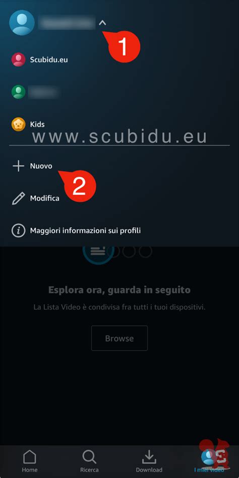 Come Creare Un Profilo Su Amazon Prime Video Scubidu Blog