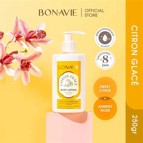 Jual BONAVIE Body Lotion Citron Glace 250ml Shopee Indonesia