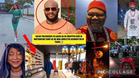 Sad Yuledochie In Lagos As He Dropped Juju In Mayedochie Shop As He Was