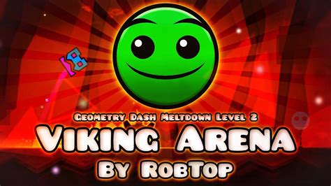 GDM Level 2: Viking Arena (Normal, 3 Coins) | Geometry Dash Meltdown - YouTube