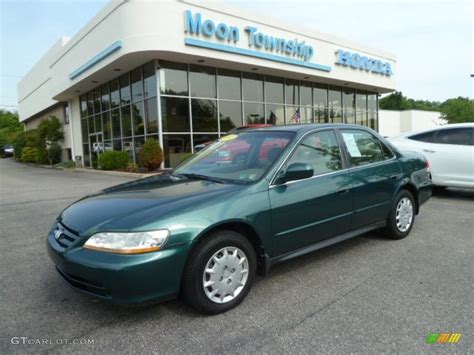 2002 Noble Green Pearl Honda Accord Lx Sedan 67644765