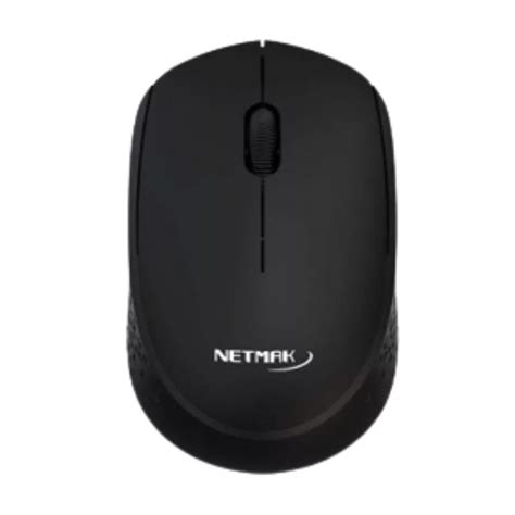 Mouse inalámbrico NETMAK NM M680 Negro no incluye pila