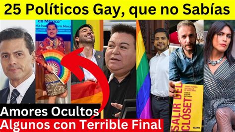 Pol Ticos Gay Que A Lo Mejor No Sab As Sus Amores Ocultos Youtube