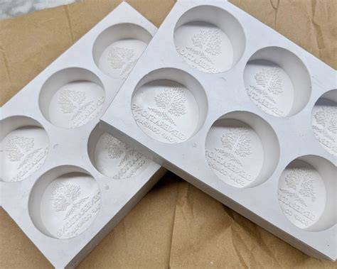 Circular 3d Custom Silicone Mold, Handmade Soap Mold, Personalized Soap