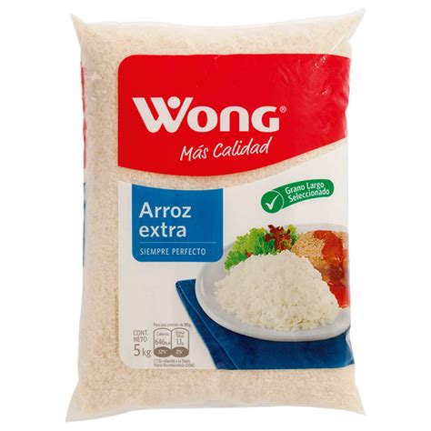 Arroz Extra Grano Largo Seleccionado Wong Rappi