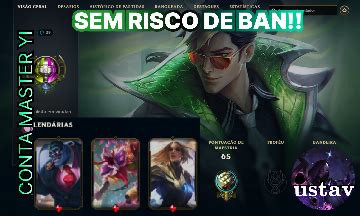 CONTA LOL HANDLEVEL UPADA A MÃO League of Legends Contas GGMAX