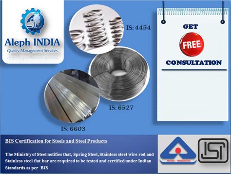 Isi Mark Certifications For Steel And Steel Products At Rs Unit