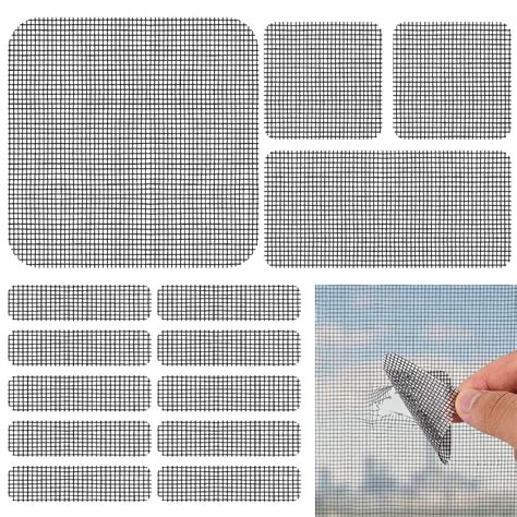 Washranp 30 Sheets Window Screen Repair,Self Adhesive Screen Repair ...