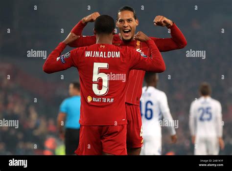 Team Mate Liverpools Virgil Van Dijk High Resolution Stock Photography