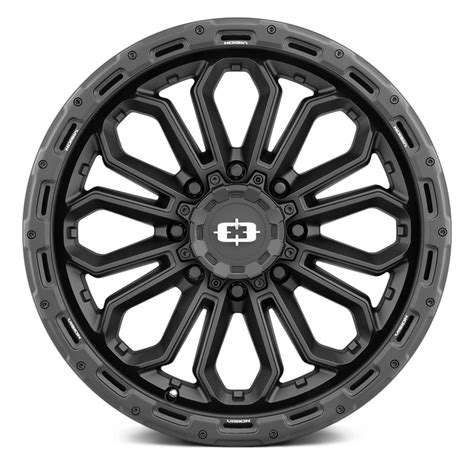 VISION OFF ROAD 405 KORUPT 8 Wheels Satin Black Rims