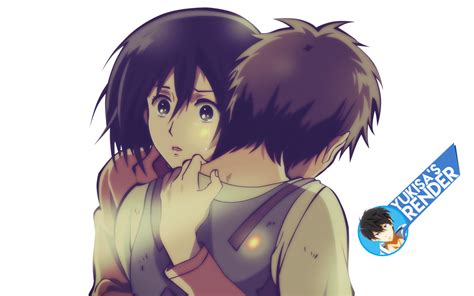 Attack on Titan's Mikasa and Eren Hugs by nisa-niisan on DeviantArt