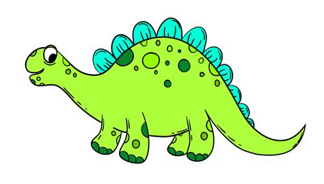 Cute Baby Dinosaur Png