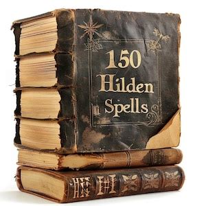 150 Real Spells Book, Witchcraft Spells, Book of Shaows, Pagan, Occult ...