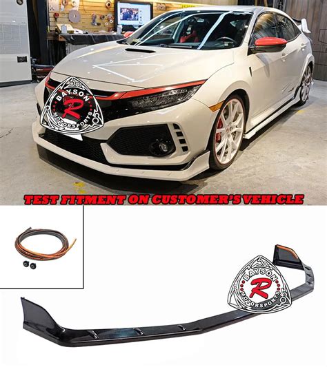 Type R Style Front Bumper Conversion 10th Gen Honda Civic 41 Off