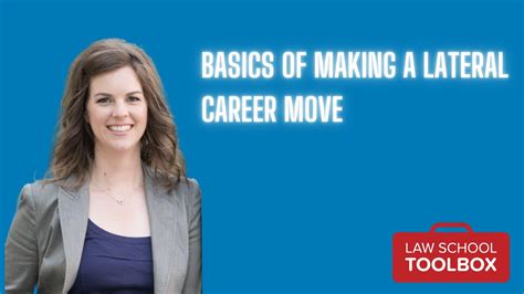 302 Basics Of Making A Lateral Career Move W Sadie Jones Youtube