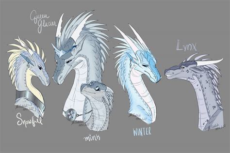 Wings Of Fire Icewings By Theprotobabe On Deviantart