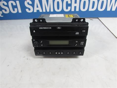 RADIO FORD FIESTA MK6 FUSION 4500RDS KOD 7296969683 Oficjalne