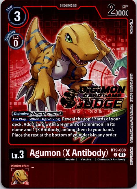 Agumon X Antibody Championship 2024 Digimon Cardtrader