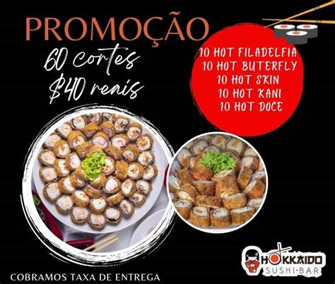 Menu Em Temakeria Hokkaido Sushi Bar E Delivery Manaus Av Coletora