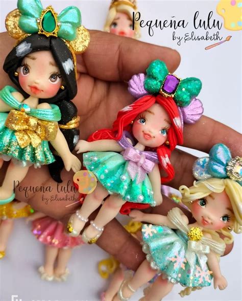 Pin De Brenda Martinez En Clay Hadas En Porcelana Fria Manualidades