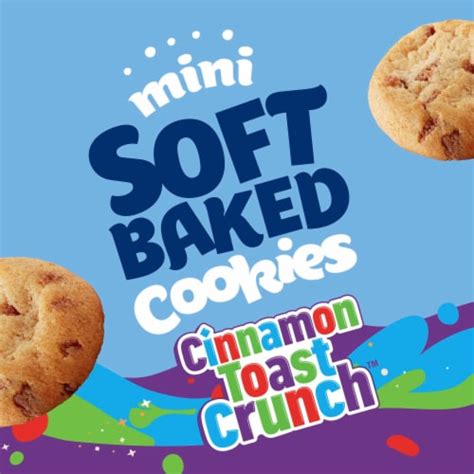 Pillsbury Mini Soft Baked Cinnamon Toast Crunch Cookies Snack Bags 10 Ct 1 Oz Kroger