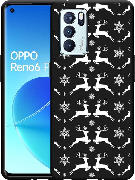 Hoesje Geschikt Voor Oppo Reno Pro G Zwart Oh Deer Bol