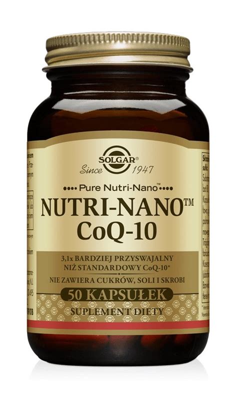 Solgar Nutri Nano Coq10 Suplement Diety 50 Kapsułek Sklep Empikcom