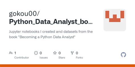 Github Gokou00 Python Data Analyst Book Jupyter Notebooks I Created And Datasets From The