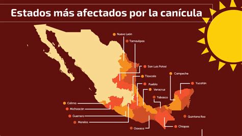 Canícula 2023 en México 26 estados bajo su influencia Mexico Hoy