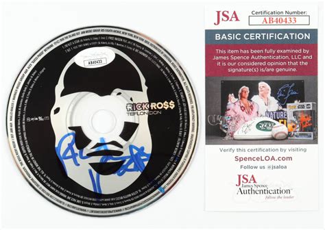 Rick Ross Signed "Teflon Don" CD (JSA) | Pristine Auction