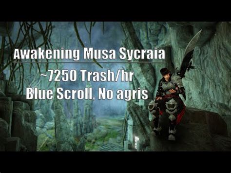 Bdo Awakening Musa Rework Sycraia Hr Scroll No Agris