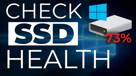 How To Check Your SSD S Health In Windows 10 11 YouTube