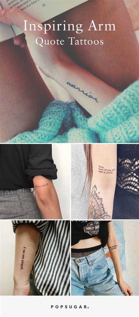 Arm Quote Tattoos | PS Smart Living