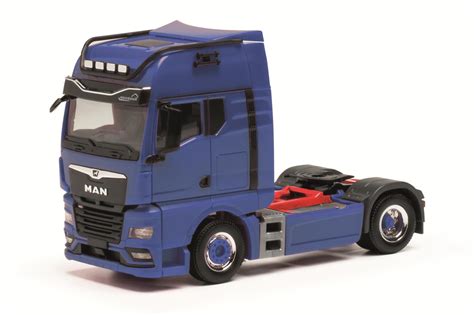 Herpa Man Tgx Gx Individ Blau Modellbahn Voigt