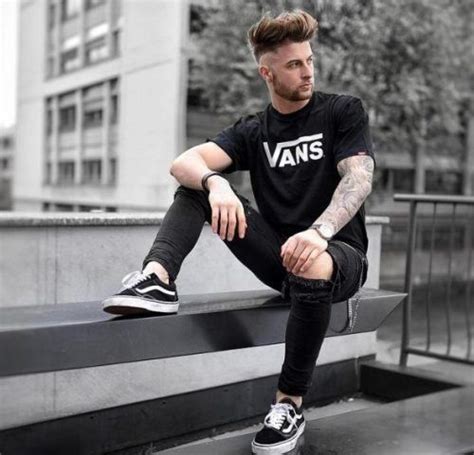 33 Best Mens Outfits With Vans With Styling Tips Mens Outfits Mens Casual Outfits Vans