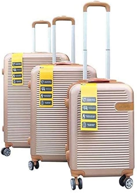 Buy Kabra Bags Sinomate Polycarbonate Cms Travel Trolley Bags Gold