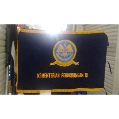 Jual Bendera Kemenhub Ukuran 90x135 Cm Shopee Indonesia