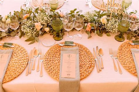 Las Mejores Ideas De Decoración Nupcial De Mesas Adaptadas A Cada Estilo De Boda Decoración De