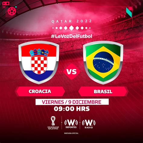 Croacia Vs Brasil En Vivo Y En Directo Online Cuartos De Final Mundial Qatar 2022