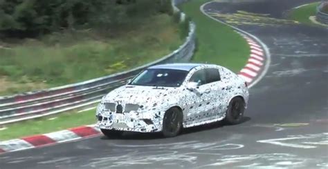 2015 Mercedes-Benz ML Coupe Spied Flying on the Nurburgring - autoevolution