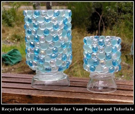 Crafts To Do With Glass Jars Recycled Crafts