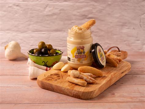 Aioli Tradicional Spanische Knoblauch Dip Vegan 140 G