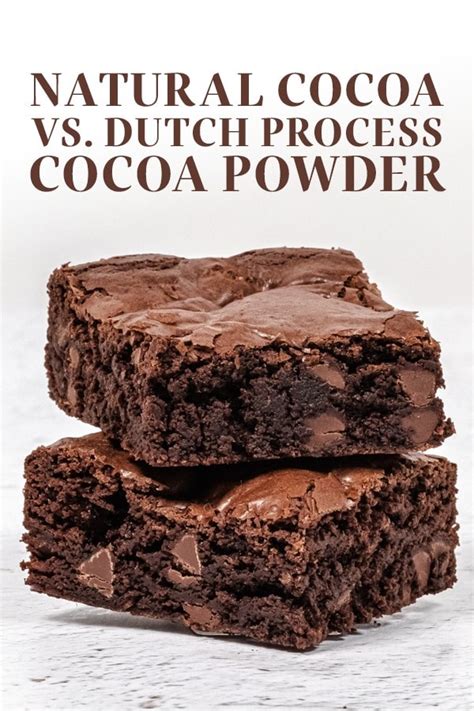 Natural Cocoa Vs Dutch Process Cocoa Powder Handle The Heat