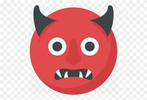 Angry Face, Devil Grinning, Emoji, Evil Grin, Evil Smiley Icon - Evil Face PNG - FlyClipart