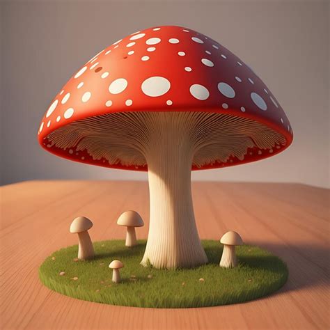 Premium AI Image Unveiling The Mysteries Of The Enchanting Mushroom