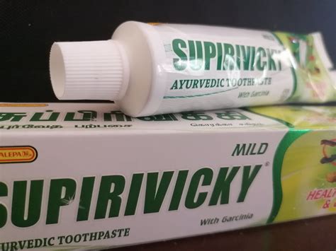 Siddhalepa Supirivicky Ayurvedic Toothpaste Herble Toothpaste Etsy