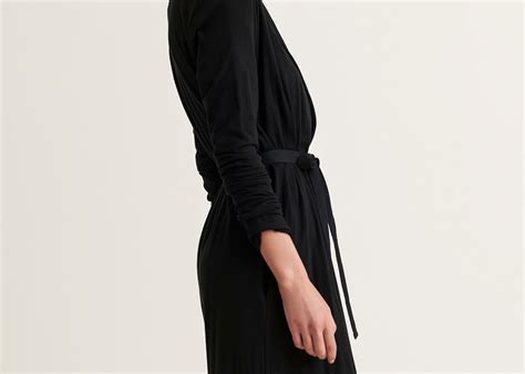 double layer wrap robe organic cotton ultra soft comfort skin