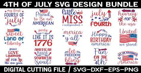 4th Of July Svg Bundle Bundle · Creative Fabrica