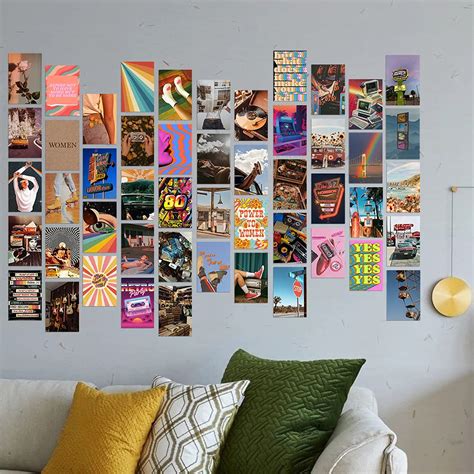 Buy Dalihebo Retro 80s Wall Collage Kit Aesthetic Pictures Aesthetic Room Decor Retro Room