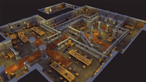 Low Poly Dungeon Asset Pack By Miguel Lobo